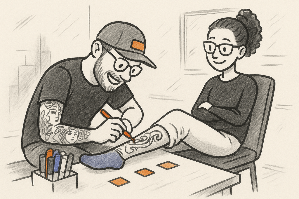 Tattooshop de Gipskamer: hoe een ziekenhuisgang veranderde in een pop-up vol lef, kleur en&nbsp;marketinglessen